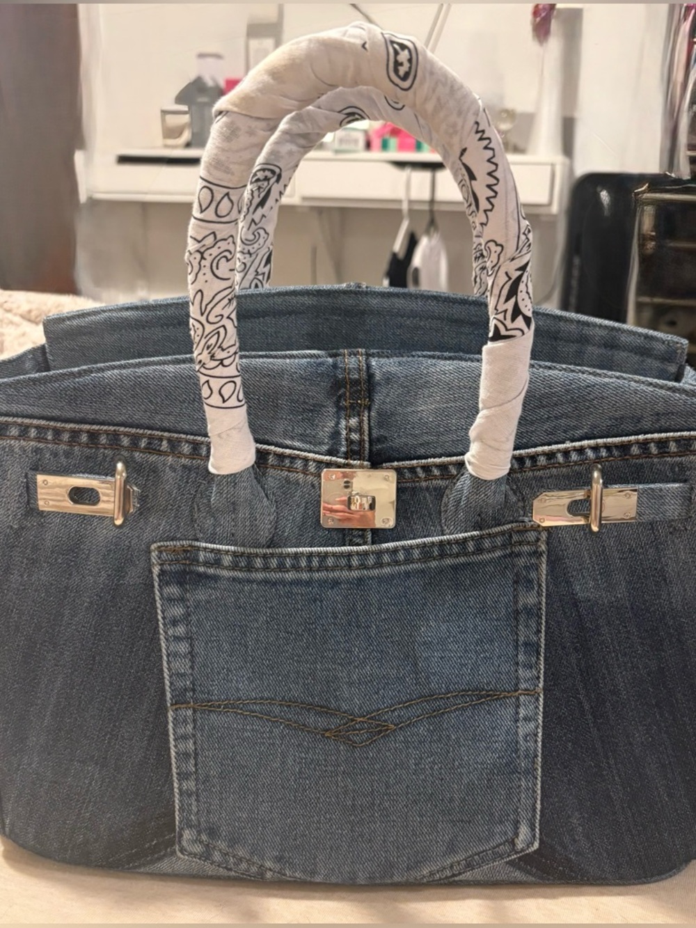 Woven Brigitte Dallas Weekender Bag